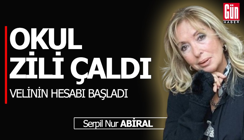 Okul zili çaldı, velinin hesabı başladı