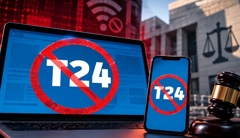 T24’ün internet sitesi ve sanal medya hesaplarına erişim engeli