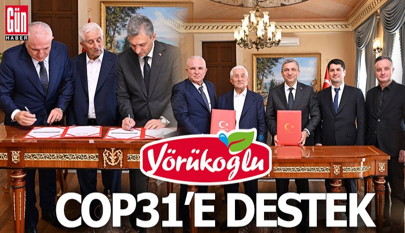 Yörükoğlu’ndan COP31 ‘e destek