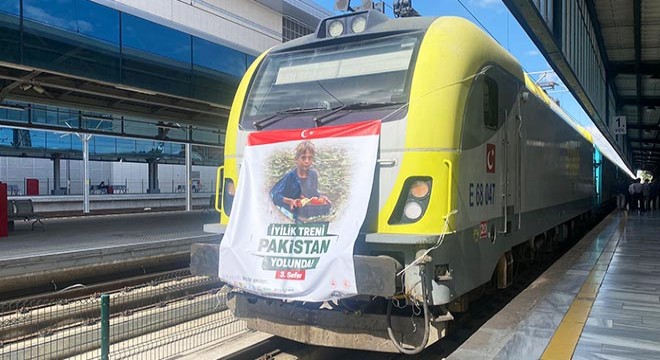 3'üncü 'İyilik Treni' Pakistan'a yola çıktı