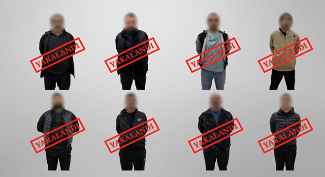 3 ü kımızı bültenle aranan 8 suçlu yakalandı