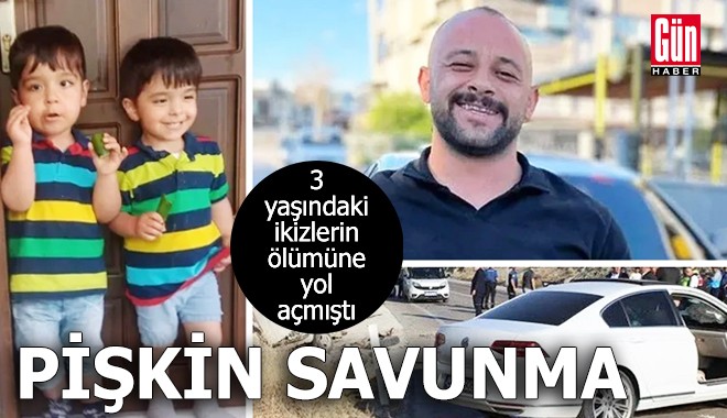 3 yaşındaki ikizlerin ölümüne yol açtı: Şoförden pişkin savunma