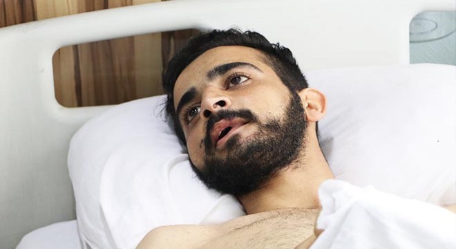 4'üncü kattan düşen Zafer, hayata tutundu