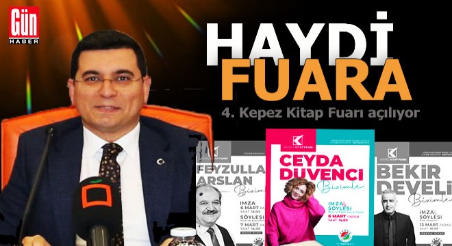 4. Kepez Kitap Fuarı açılıyor