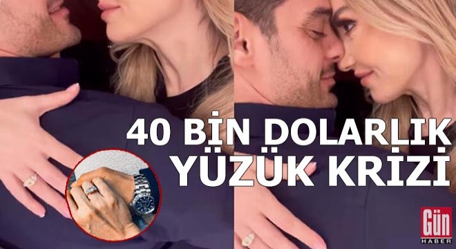 40 bin dolarlık yüzük krizi! Mahkemelik oldular