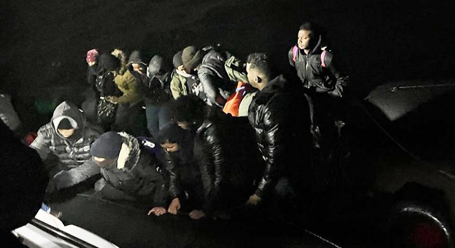 42 kaçak göçmen yakalandı