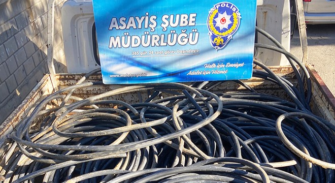 6 milyon liralık kablo hırsızlığına 8 tutuklama