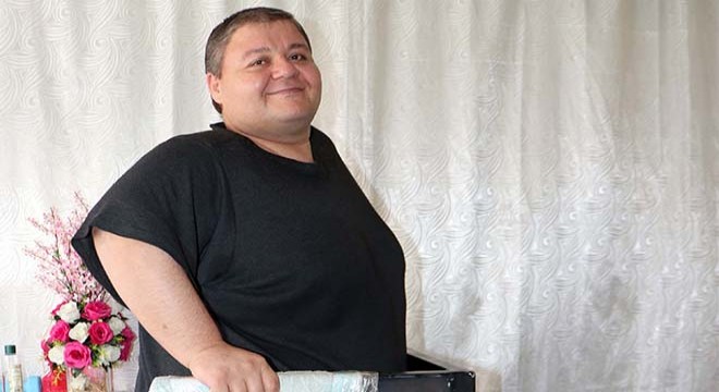 7 ayda 52 kilo veren Aydın'ın tek hayali evlenmek