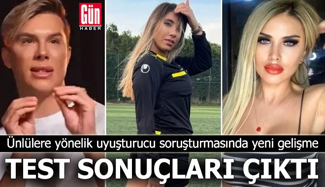 Ünlülere yönelik uyuşturucu soruşturmasında yeni gelişme