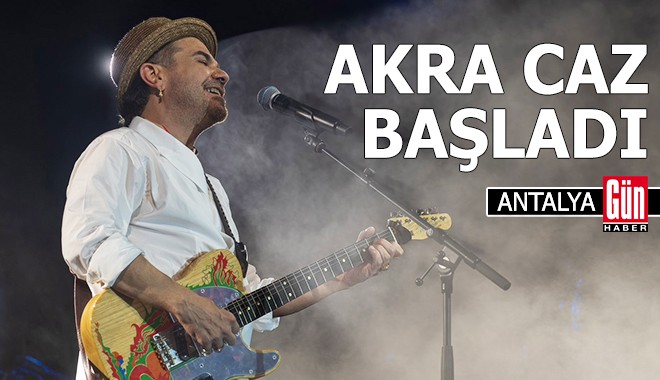 9. Antalya Akra Caz Festivali başladı