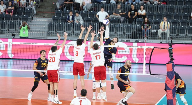 A Milli Erkek Voleybol Takımı, Romanya'ya kaybetti