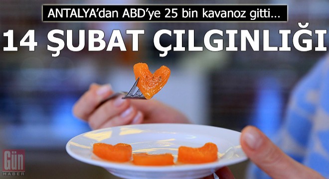 ABD'li sevgililere, 25 bin kavanoz bal kabağı reçeli