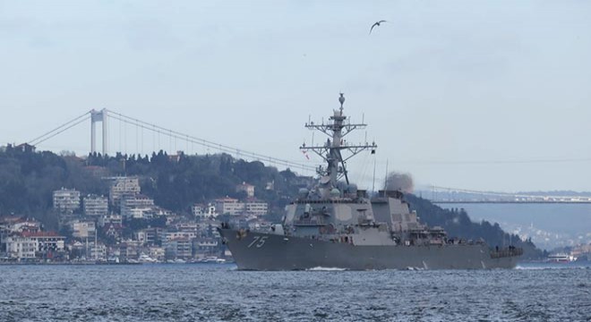 ABD savaş gemileri peş peşe geçti