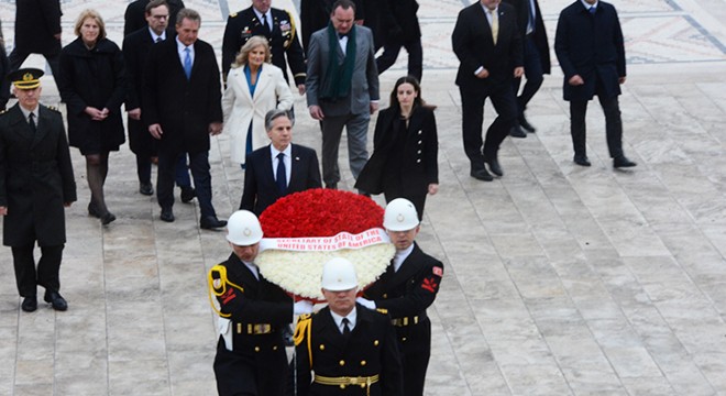 ABD Dışişleri Bakanı Blinken, Anıtkabir i ziyaret etti