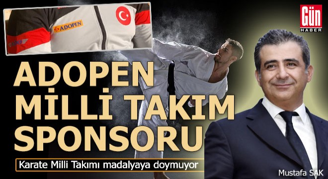 ADOPEN milli takıma sponsor