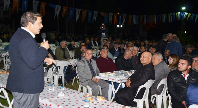 AK Parti den Serik te iftar ve seçim bürosu açılışı