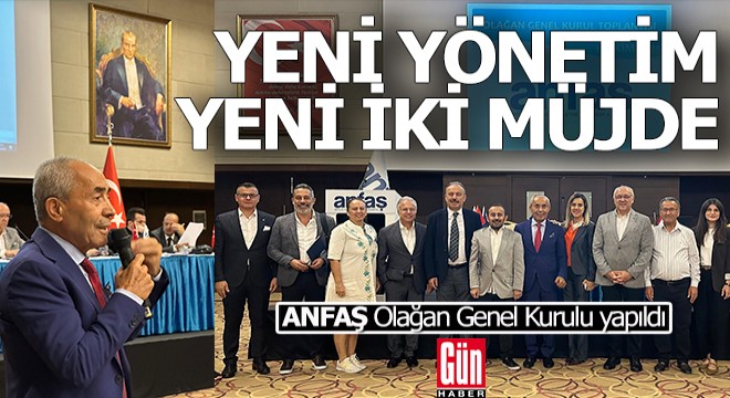 ANFAŞ'ta yeni yönetim, Ali Bıdı'dan iki yeni müjde...
