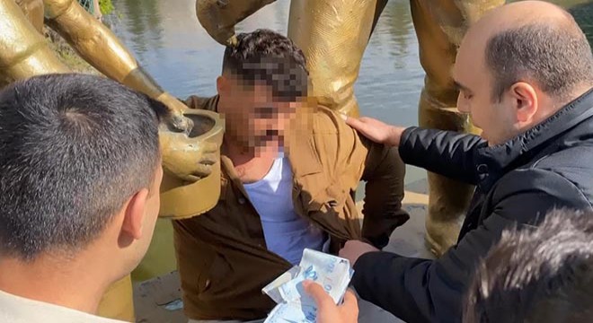 50 bin lira çalan şüpheli, adli kontrolle serbest