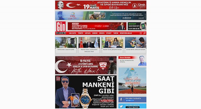 ATSO 19 Mayıs Atatürk ü Anma Gençlik ve Spor Bayramı banneri