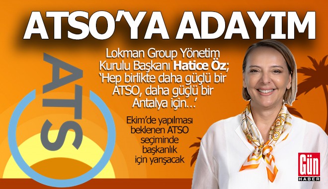 ATSO’da Hatice Öz resmen aday