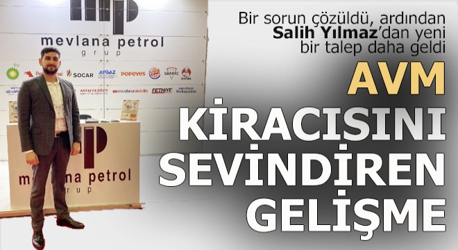 AVM kiracısını sevindiren gelişme