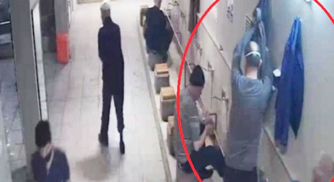 Abdest alıyor gibi yapıp, askıdaki ceketten parayı çaldı
