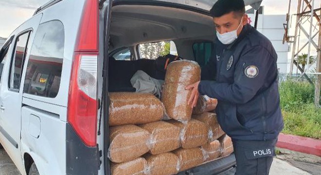 Adana'da 500 kilo kaçak tütün ele geçirildi