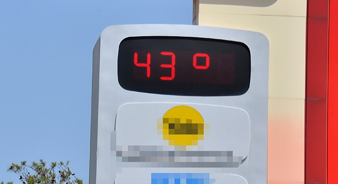 Adana'da termometreler 43 dereceyi gösterdi