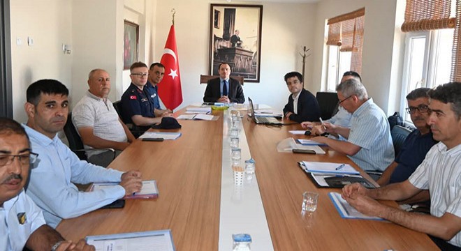 Afet Koordinasyon Kurulu Toplantısı yapıldı