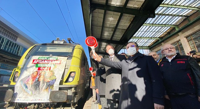 Afganistan'a ikinci 'iyilik treni' uğurlandı