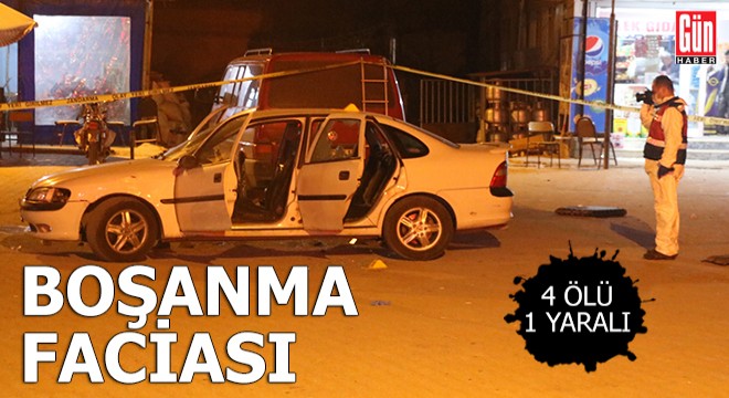 Afyonkarahisar'da boşanma husumetinde 4 ölü, 1 yaralı