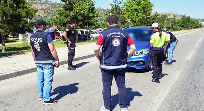 Afyonkarahisar'da düzensiz göç denetimi