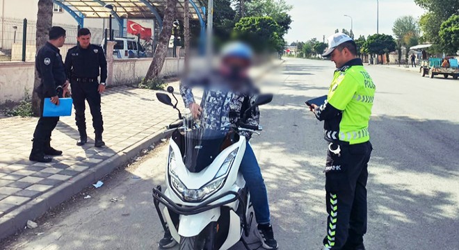 Afyonkarahisar'da motosiklet sürücüleri denetlendi