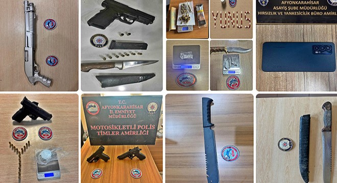 Afyonkarahisar polisinden denetim