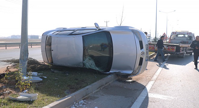 Afyonkarahisar da trafik kazası: 1 yaralı