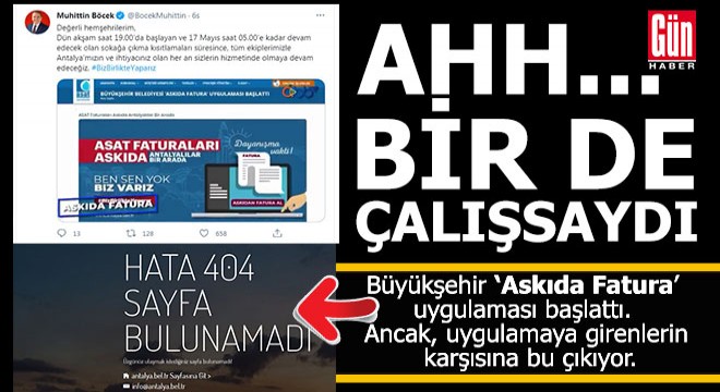 Ahh başkan... Bir de çalışsaydı...