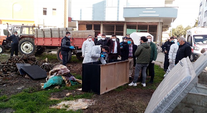 Ahşap dolaptan erkek cesedi çıktı; 1 gözaltı