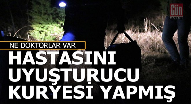 Aile hekimi ve hastasına uyuşturucudan gözaltı