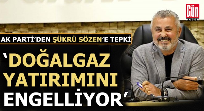 Ak Parti Manavgat İlçe Teşkilatı'ndan doğalgaz tepkisi