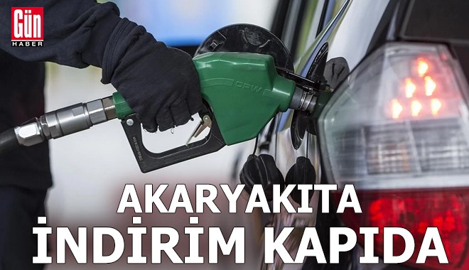 Akaryakıta indirim kapıda