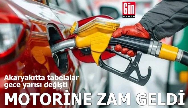 Akaryakıtta tabelalar gece yarısı değişti