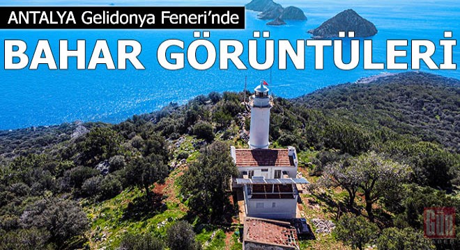 Akdeniz'in kılavuz fenerinde bahar görüntüleri