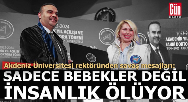 Akdeniz Üniversitesi 2023-2024 Akademik Yılı törenle açıldı