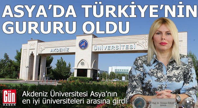 Akdeniz Üniversitesi Asya’nın en iyi üniversiteleri arasına girdi