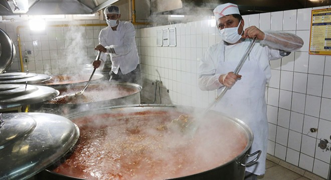 Akdeniz Üniversitesi yemekhanesinden Yörük menüsü