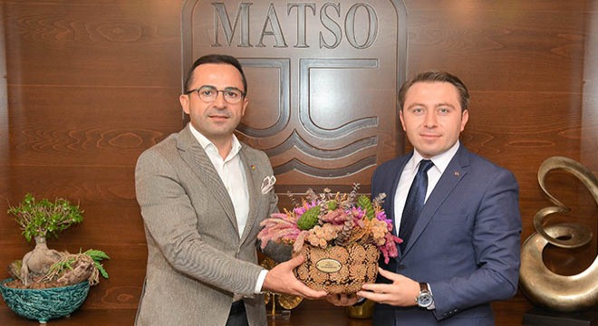 Akseki Kaymakamı Hülür'den MATSO'ya ziyaret