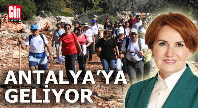 Akşener, Demre- Kekova Festivali'nin açılışına katılacak