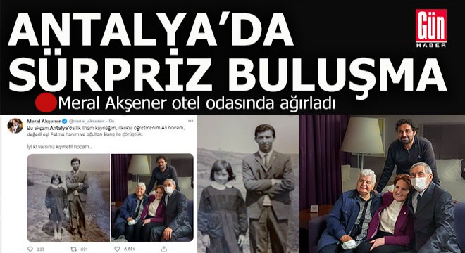 Akşener'den çok özel görüşme...