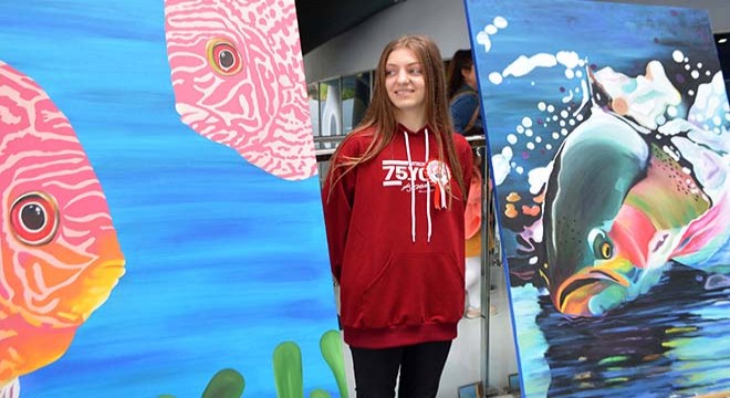 Akvaryum'da 'balık' ve 'deniz' sergisi