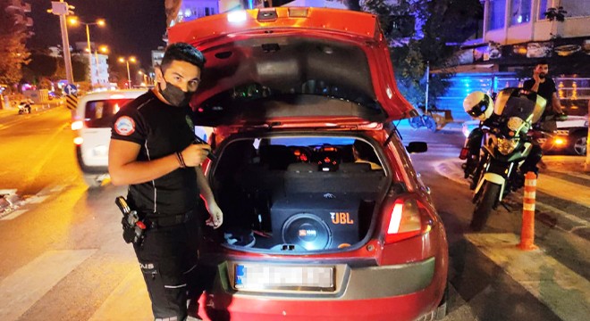 Alanya'da gürültü yapan araçlara sıkı denetim